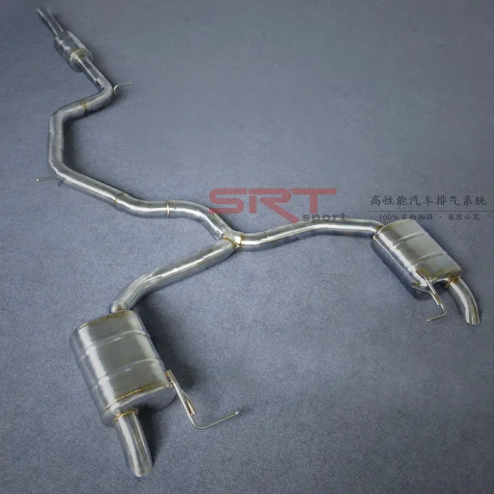 

exhaust system for Volkswagen VW Magotan pipe catback with quad double tip
