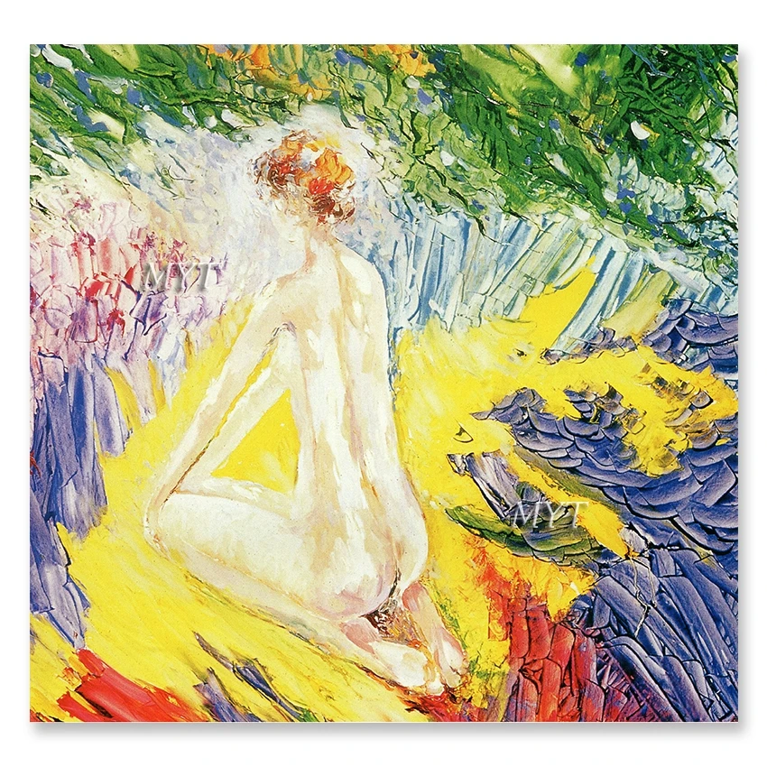 

No Framed Hand Painted Modern Home Decor Sexy Lady Oil Painting On Canvas Woman Body Wall Art Wall Hangings Picture Artwo