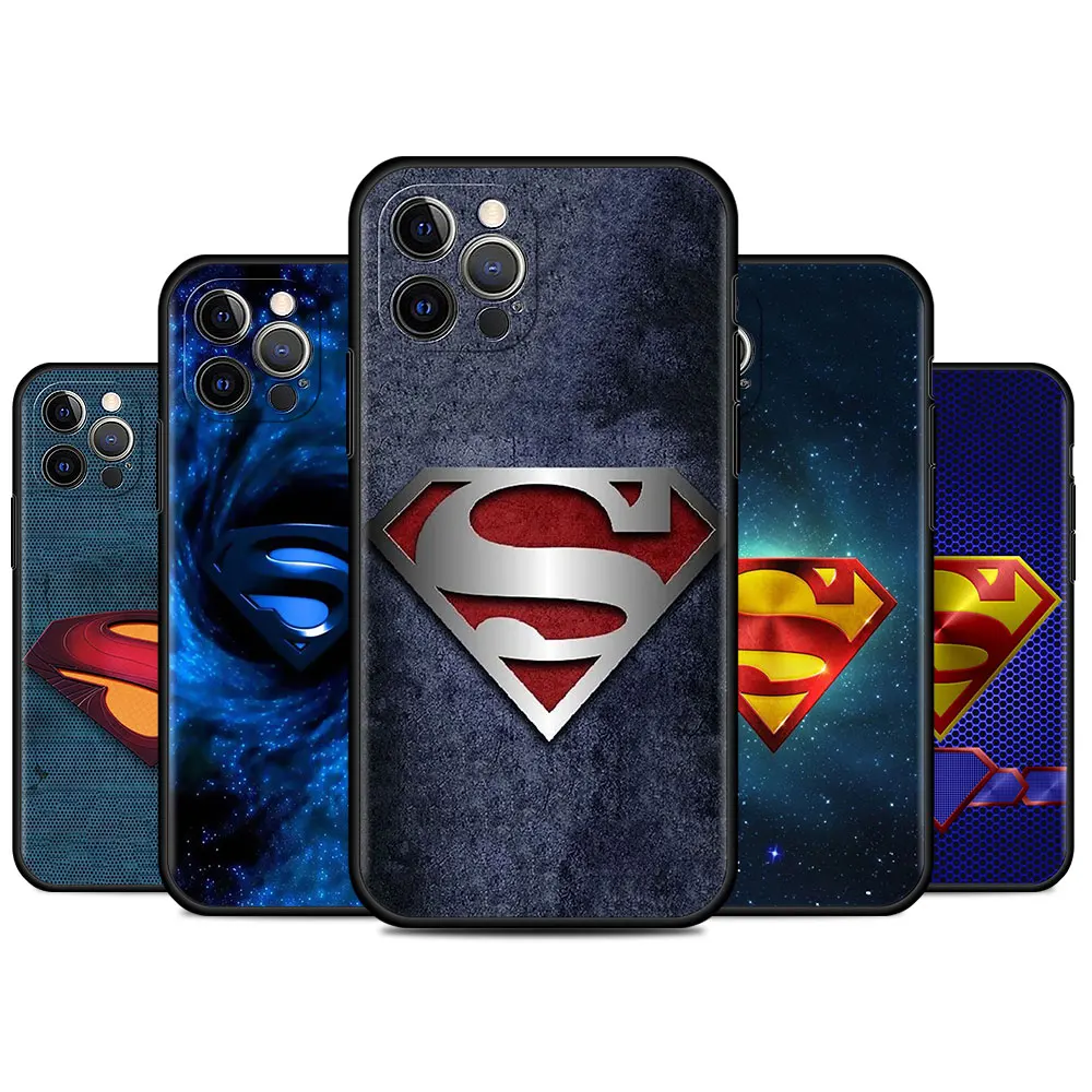 

TPU Case for iPhone 11 12 13 Pro Max 12 Mini XR X XS MAX SE 7 8 Plus 6 6S Phone Cover Marvel