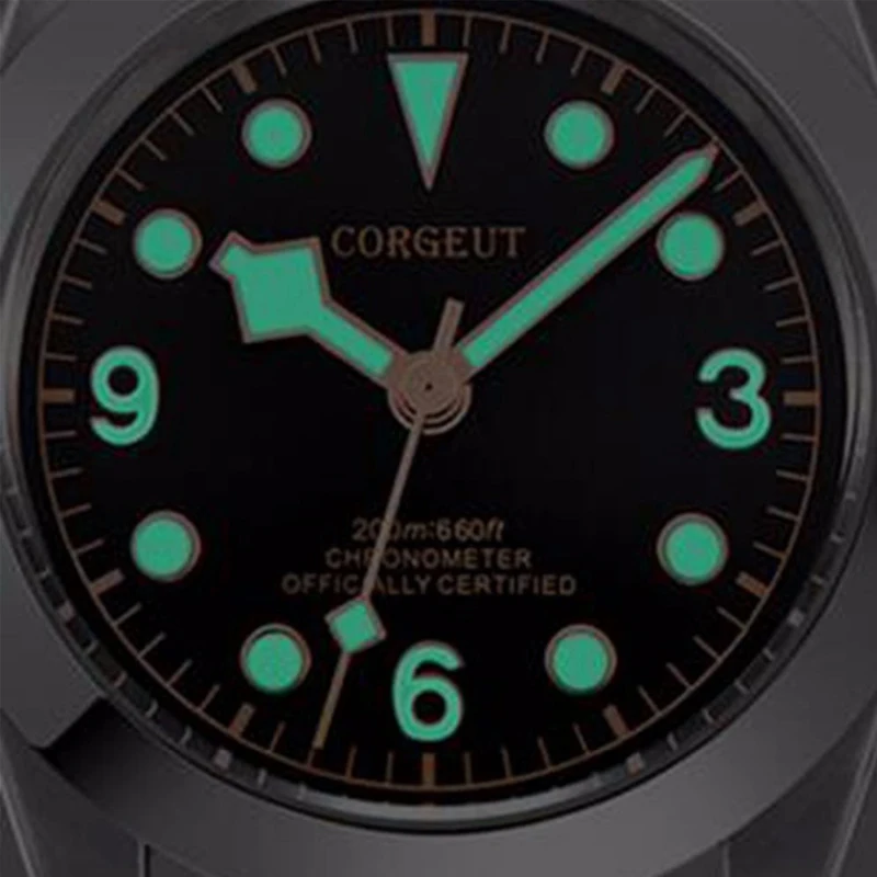 Часы мужские механические с кожаным ремешком 41 мм|Мужские часы| |