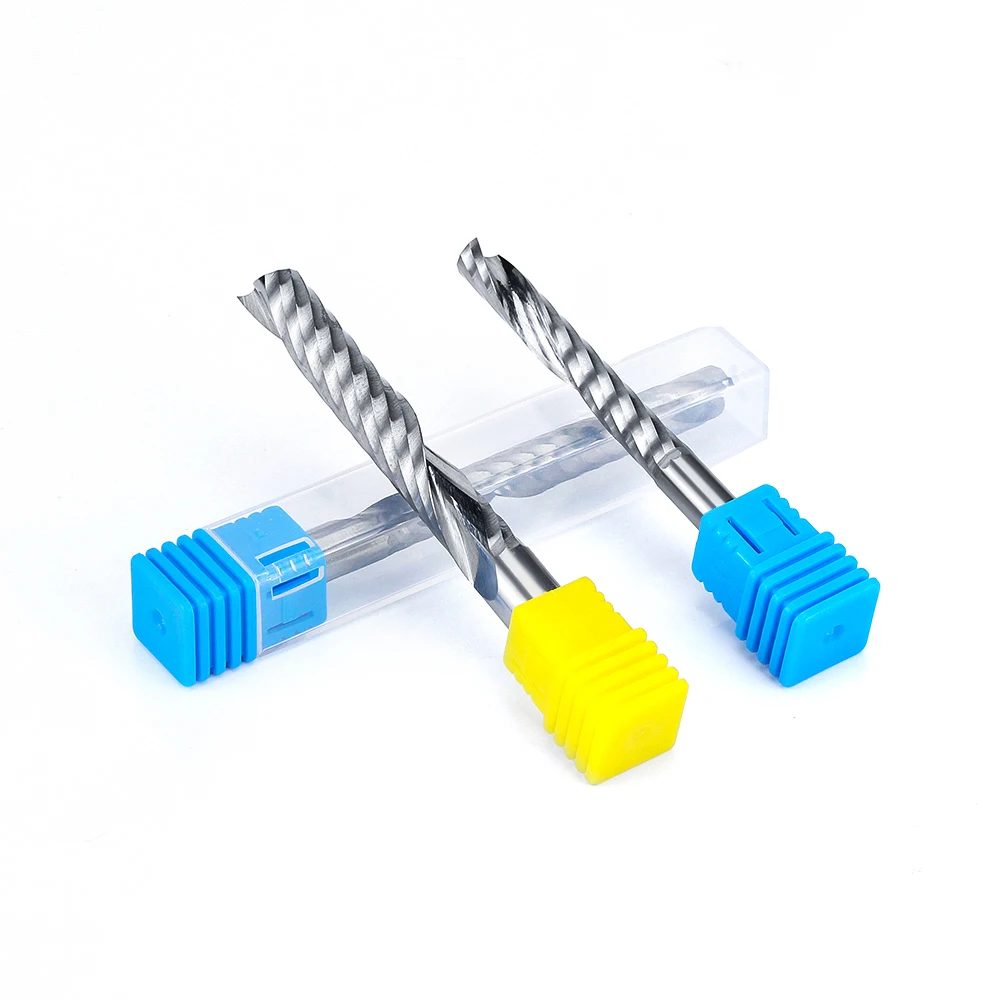 Спиральный фрезерный станок с ЧПУ гравировальная Концевая фреза из карбида