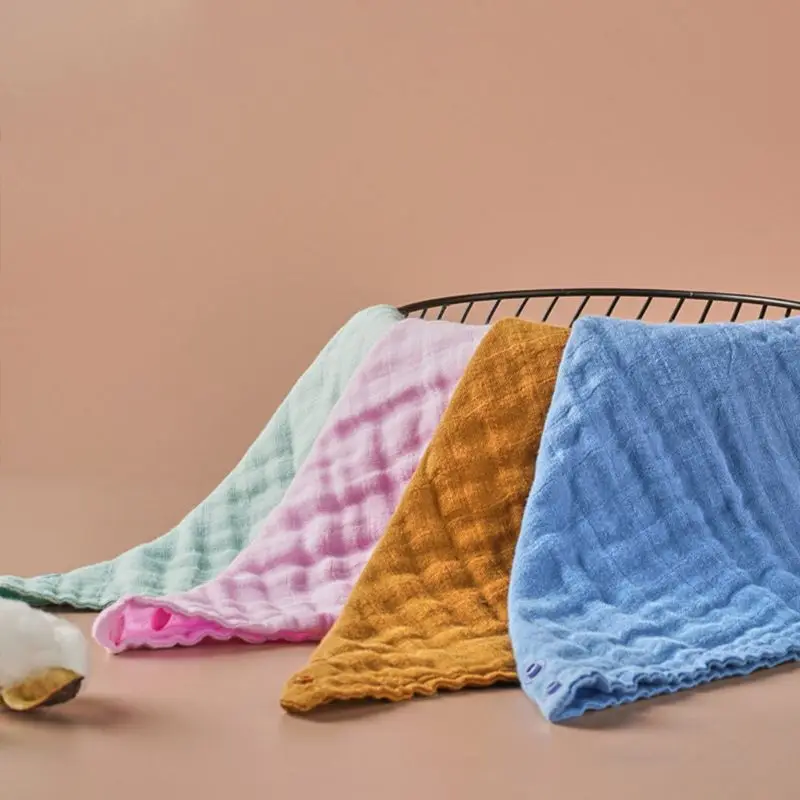 

Baby Infant Cotton Bib Newborn Feeding Saliva Towel Bandana Burp Cloth Boy Girl Shower Gifts