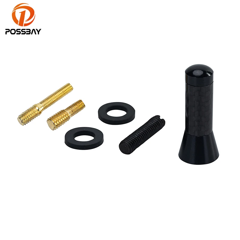 Универсальная автомобильная антенна POSSBAY короткая на крышу FM радио для мини