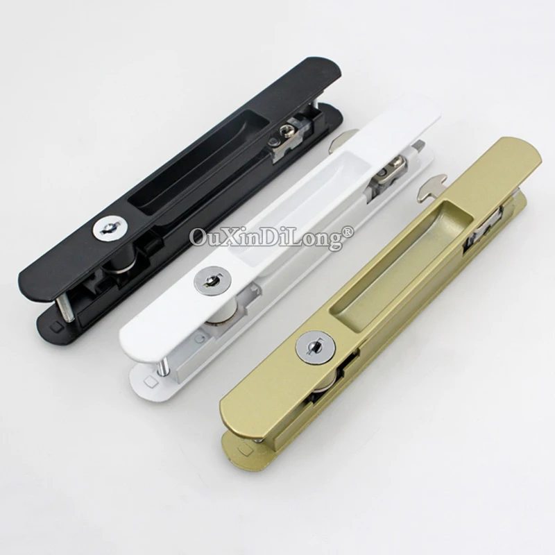 

Абсолютно новый 1 шт. 90 Тип цинковый сплав раздвижные двери и окна замок для алюминиевого сплава двери и окна балкон крюк замки