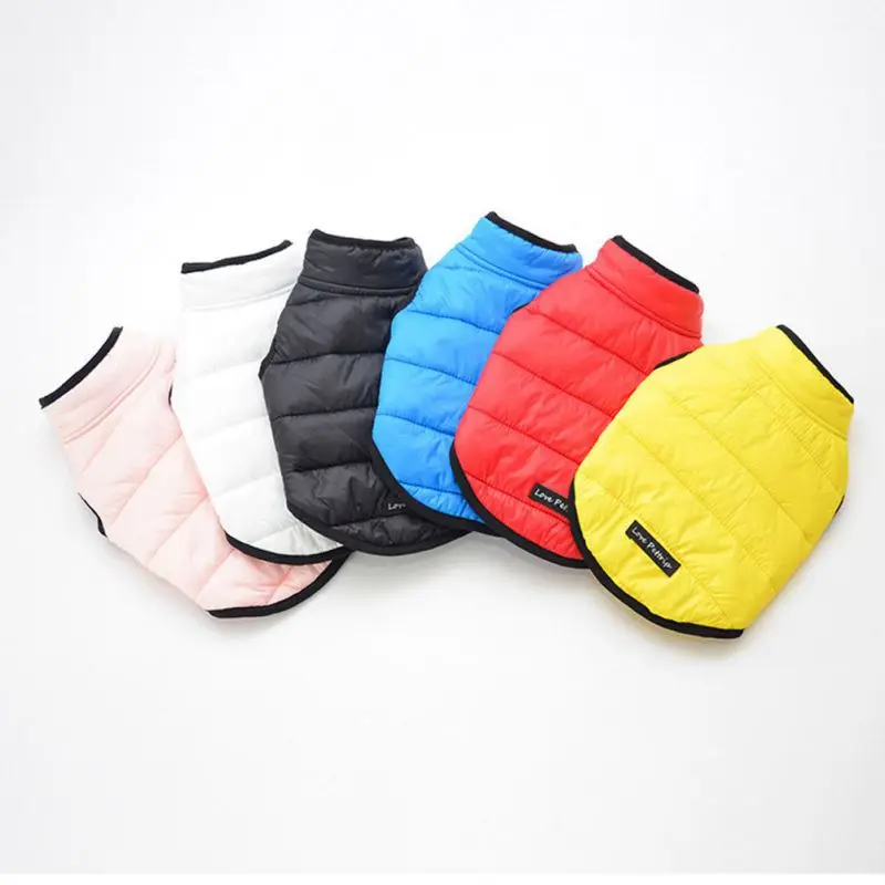 

Winter Pet Dog Clothes For Small Medium Dogs Warm Thicken Vest Coat Dog Clothing Puppy Padded Jacket Chihuahua Outfit