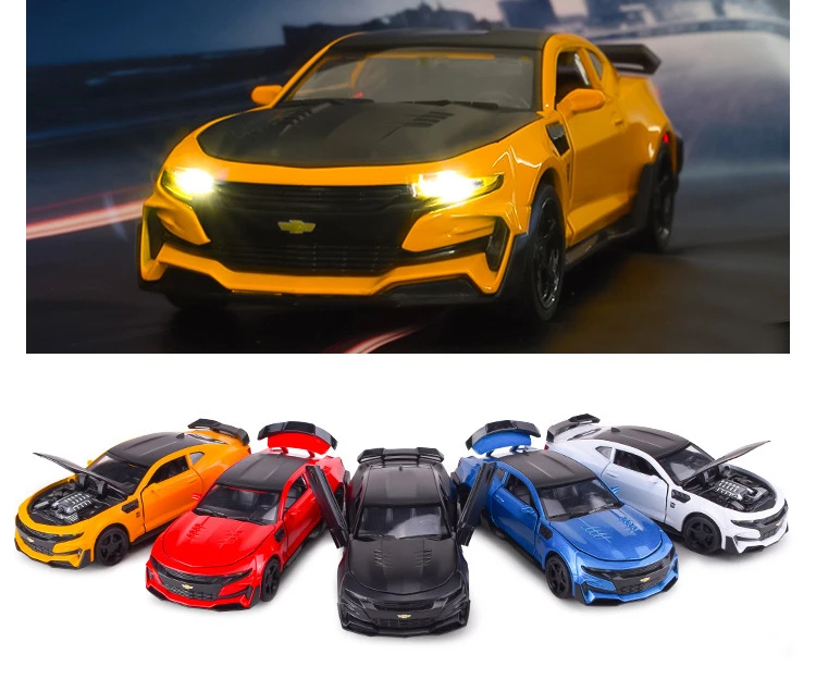 1:32 быстрая и яростная Dodge зарядное устройство дробилка для льда Chevrolet Camaro игрушечная машинка из сплава литье под давлением Горячие Weels детские игрушки Мальчик день рождения