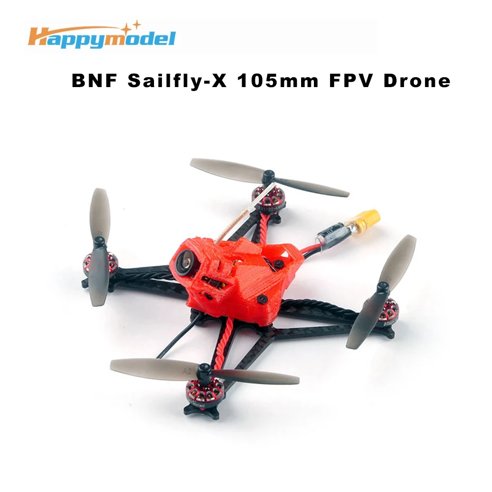 Happymodel Sailfly X 105 мм Crazybee F4 PRO V2.1 AIO Контроллер полета 2 3S Micro FPV Racing Drone PNP BNF 25 МВт VTX 700TVL