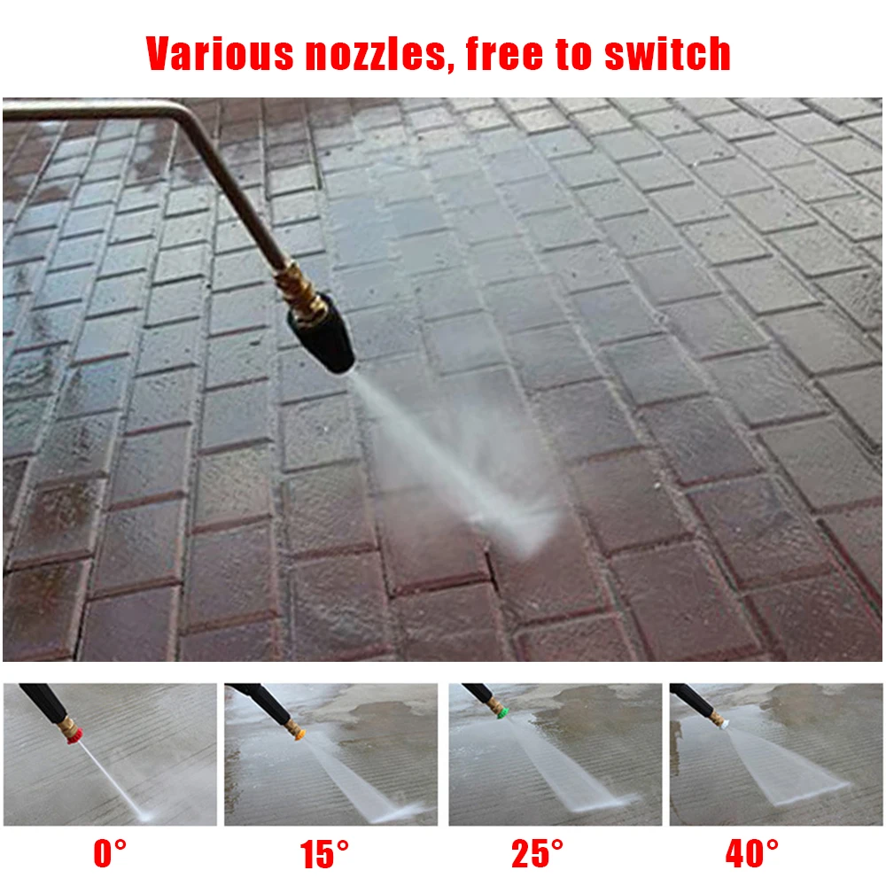 1/4 &quotбыстрое соединение вращающиеся турбо сопла Регулируемый адаптер латунное