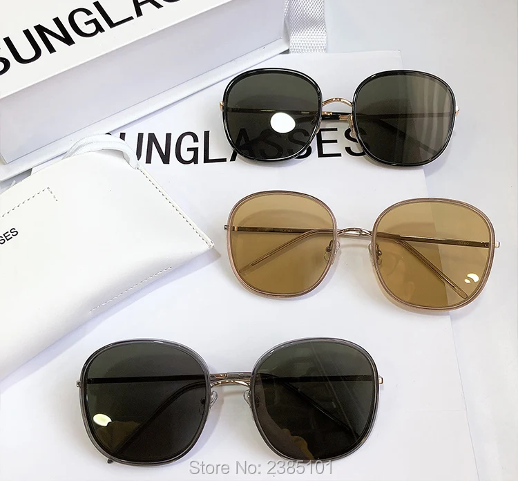 

Gentle Luxury Korea Brand Designer RIMO Sunglasses Vintage Round Men Sunglasses Women Mirror Lens UV400 Gafas Oculos De Sol