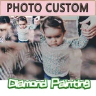 Алмазная картина DUTEY, картина на заказ, вышивка, Детские стразы, подарок для свадьбы и родителя