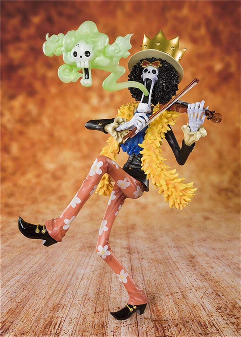 Anime Brook de One Piece Burukku 20 &deg; aniversario Ver. Figura de acci&oacute;n de PVC, juguetes de mu&ntilde;eca de juguete, 23cm-1