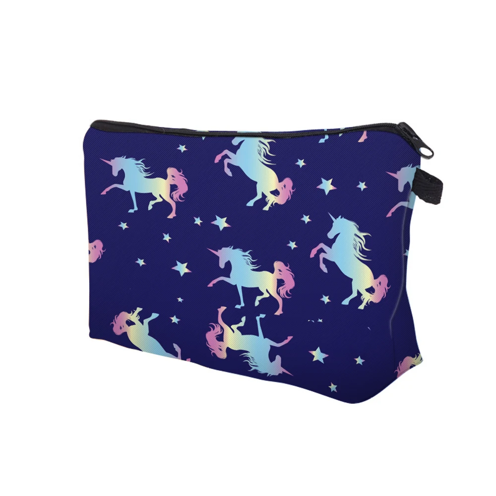 Deanfun водонепроницаемые вместительные маленькие косметички с принтом Dreamy Unicorn Star