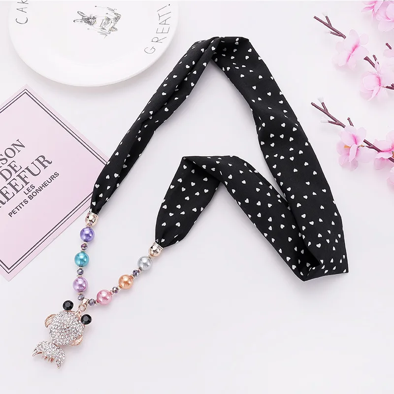 Новое поступление 2020 шифоновое ювелирное изделие массивное ожерелье подвеска