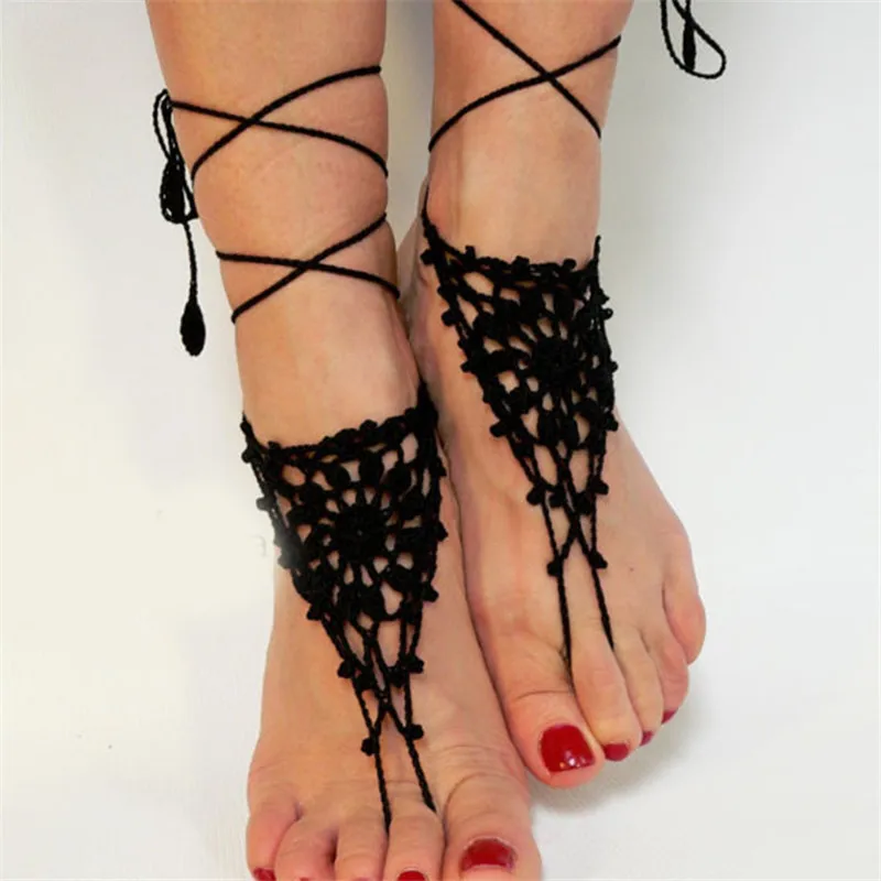 Женские Ювелирные изделия аксессуары для секса вязаные носки сексуальные