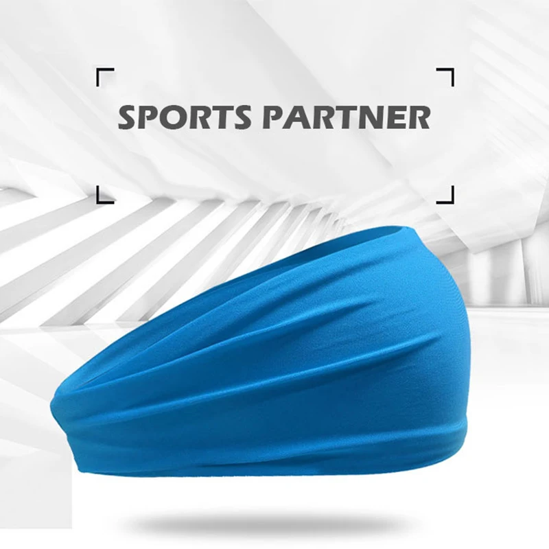 Спортивная повязка для бега фитнес-лента волос йоги впитывающая Пот мужчин и