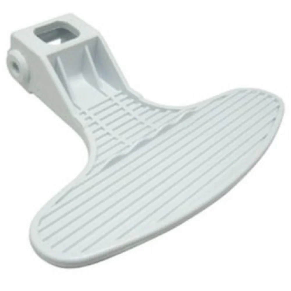

Backhoe WMB81041LM Washing Machine Cover Latch Handle TYPE 1 WHITE HT-KPM0020
