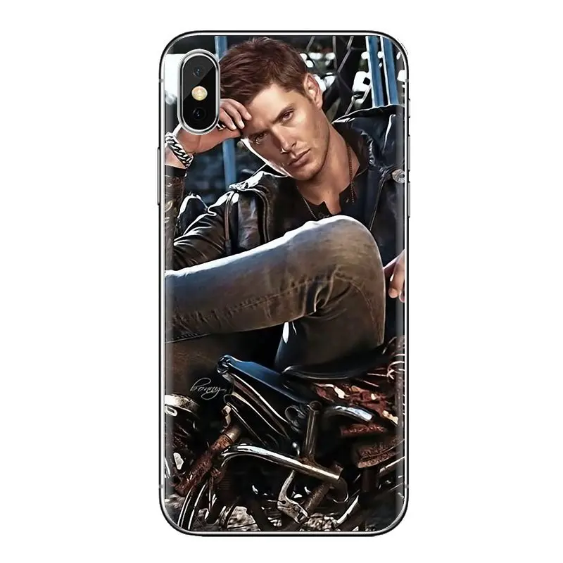 Mobile Phone Cover For Samsung Galaxy S3 S4 S5 Mini S6 S7 Edge S8 S9 S10 Plus Note 3 4 5 8 9 Supernatural SPN Jensen Ackles Star |