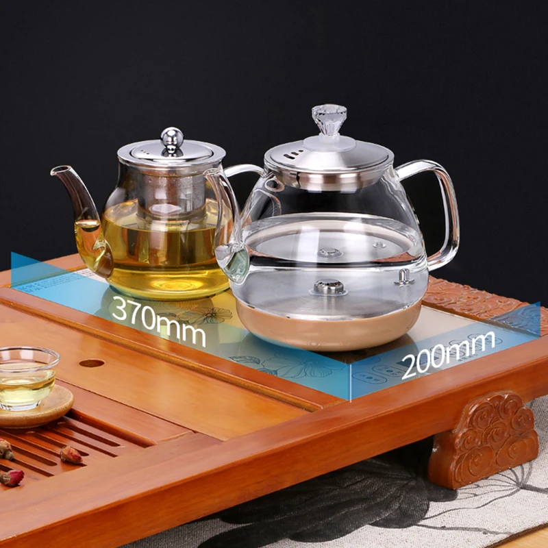 

Household Teapots Electric Steaming Tea Heat Resistant Health Tea Kettle Set Glass Teteras Para Hervir Agua Boil Water Teapots