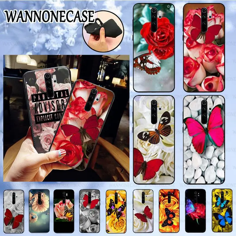 Красочные милые аксессуары для телефона чехол Redmi 7 Note8pro note7 4A 4X 5A S2 6A Note8 Coque Shell Red