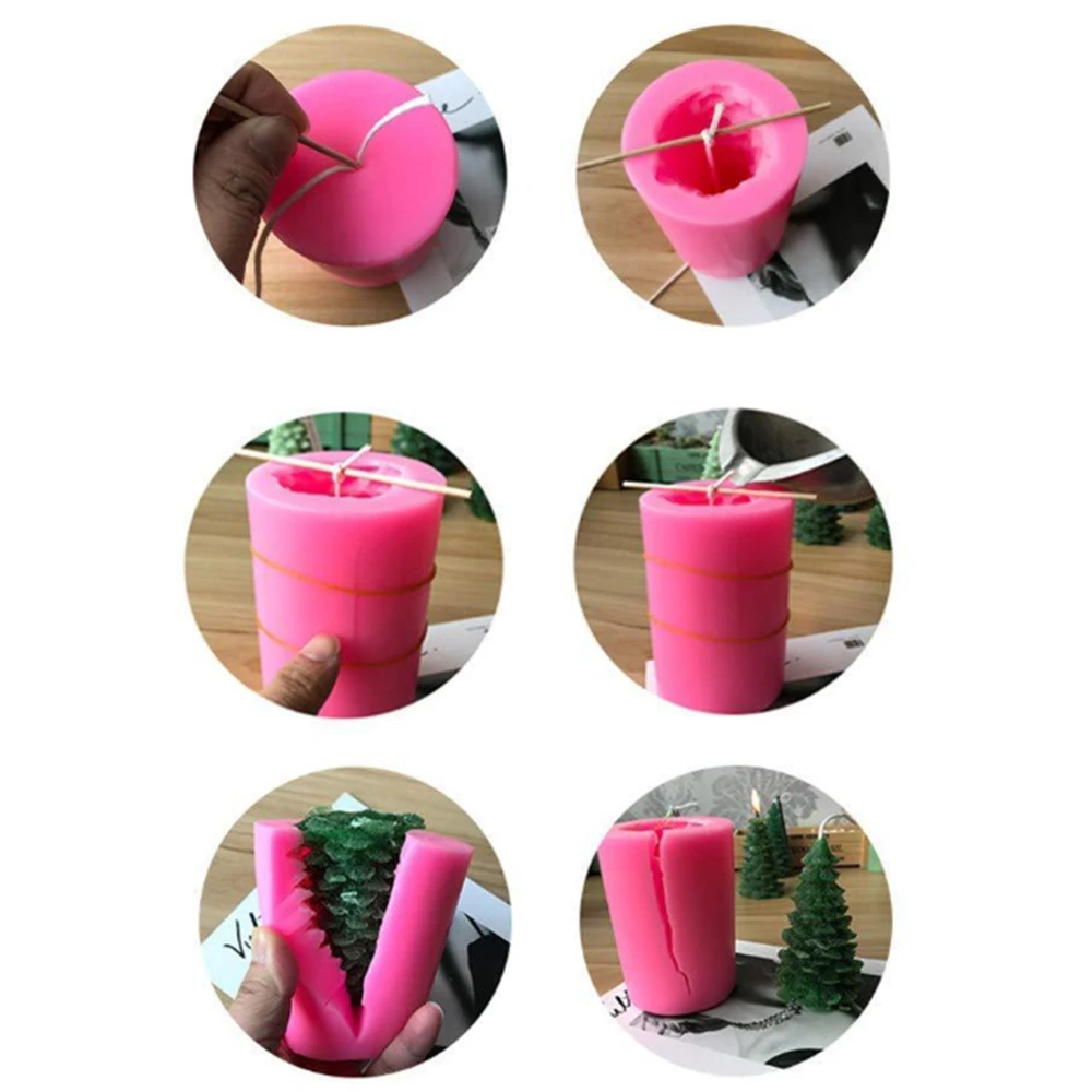 DIY 3D силиконовая форма для украшения рождественской елки ручной работы