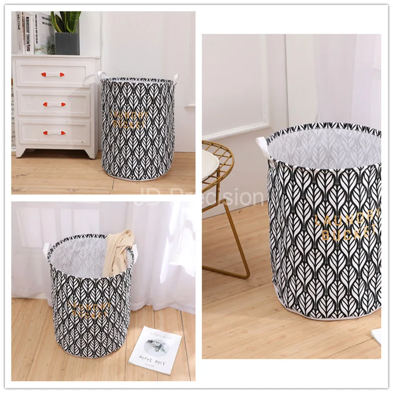 

Large Capacity Storage Basket Kids Toys Organizer Laundry Basket Folding Dirty Clothes Hamper Sundries Storage Basket Bucket
