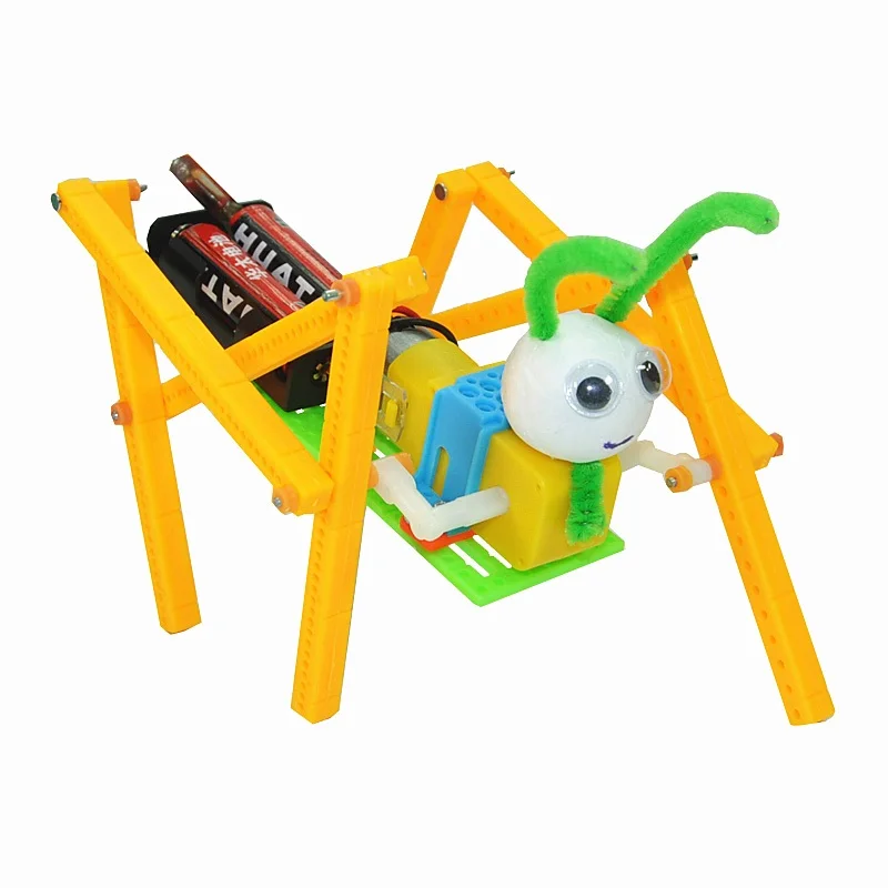 DIY робот собака модель научная игрушка помощь детям в обучении творчество