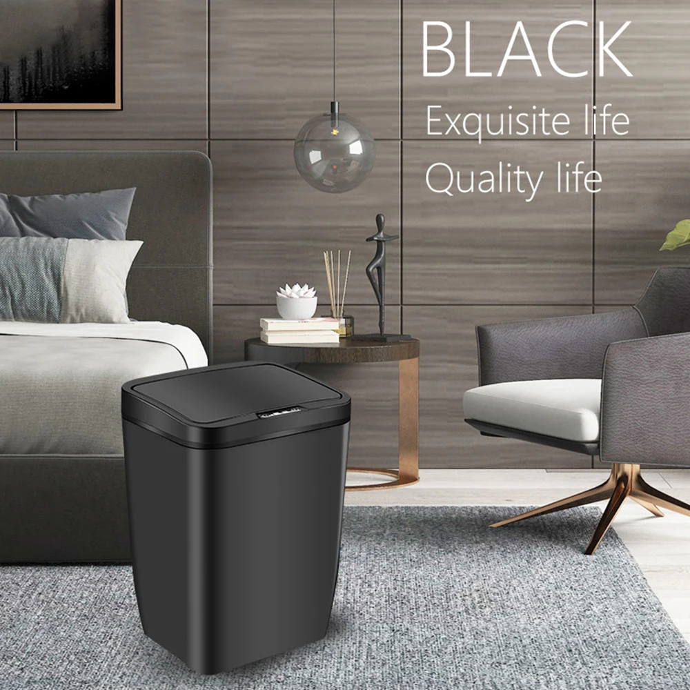 Мусорная корзина с умным датчиком бесконтактная Автоматическая урна для мусора