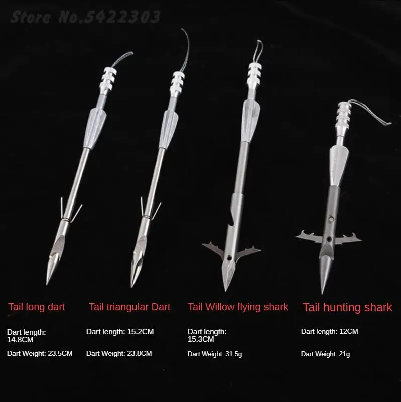 

3pcs Fishing Darts Stainless Steel Arrowhead Fishing Broadhead Archery Arrowhead Tip Fishing Accessories