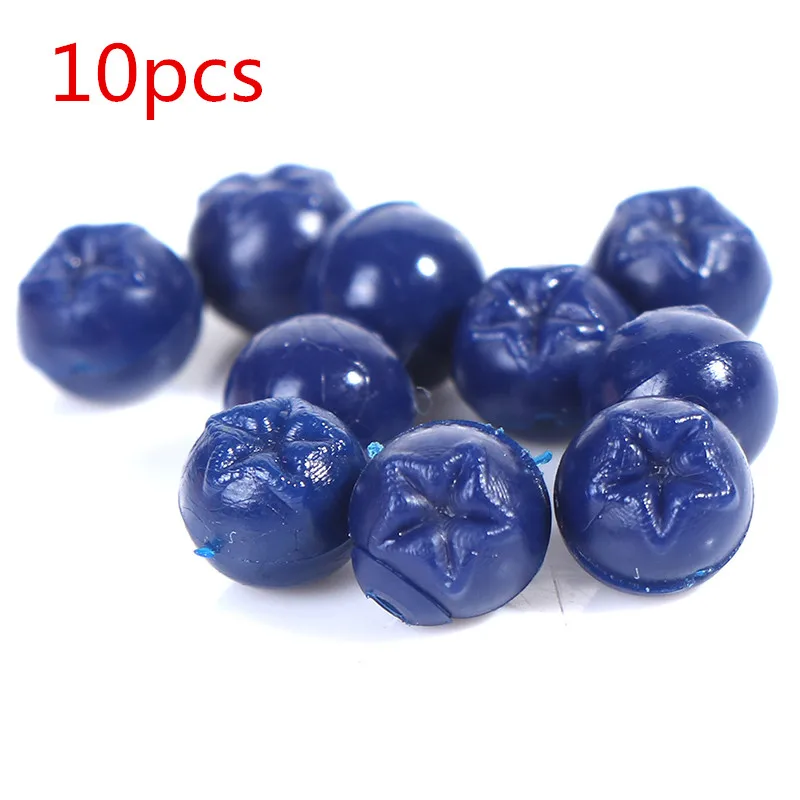 

10pcs Simulation Fruit Fake Blueberry Imitation Furniture Toy Mini Plastic Deco Parts Dollhouse Miniature Food Decoration Craft