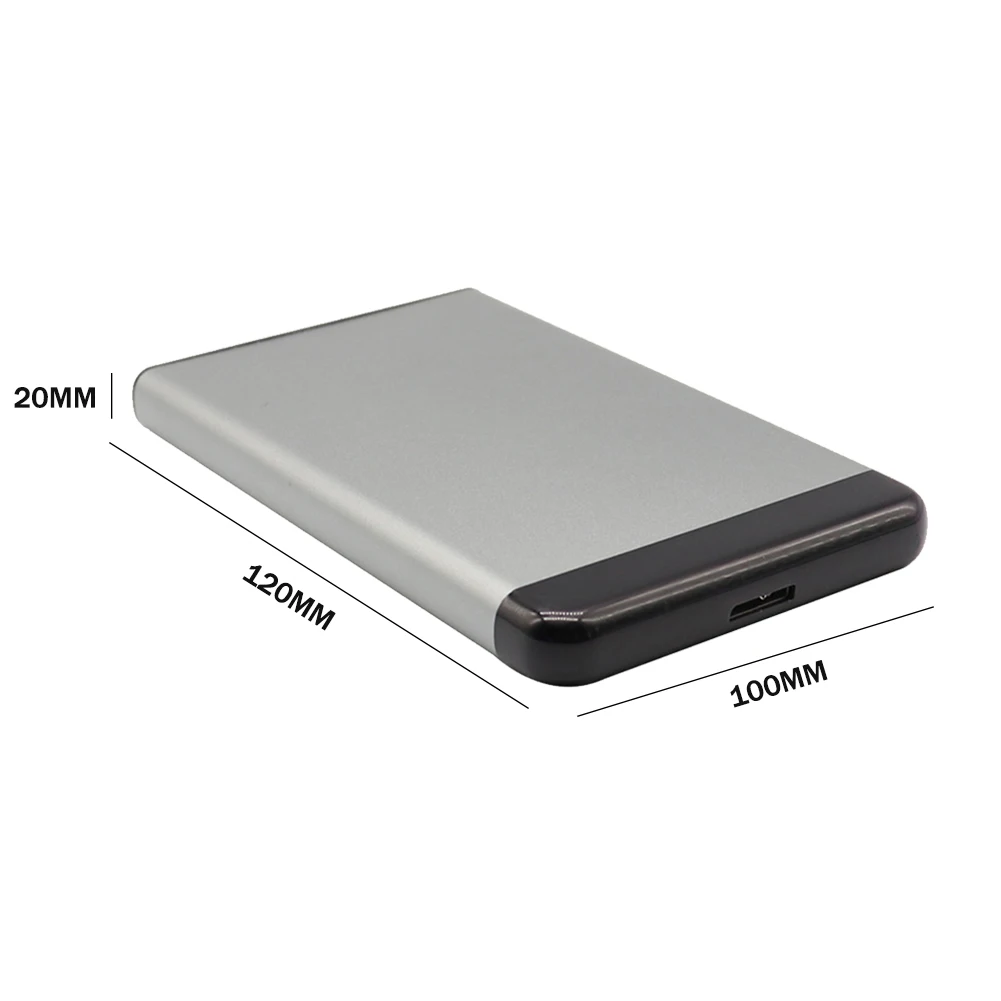 

2.5 inch External Hard Drive Enclosure SATA to USB 3.0 Plug And Play External HDD SSD Solid State Drive Enclosure