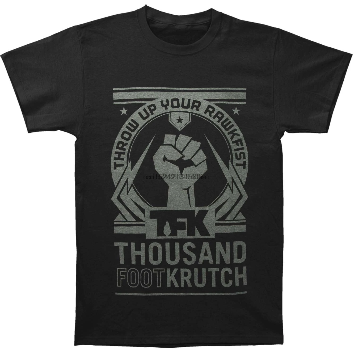 Футболка с изображением кулака thusand Foot Krutch Rawk|Мужские футболки| |