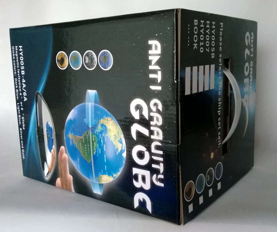 

6 Inch Creative Magnetic Levitation Floating Globe World Map the Best Desktop Decor Christmas Company anniversary gift