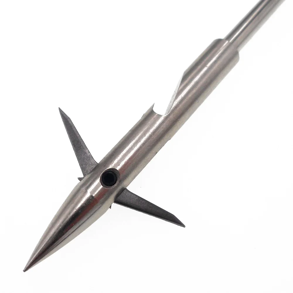 

3pcs Stainless Steel Fishing Darts Slingshot Catapult Fishing Broadhead Archery Arrowhead Tips