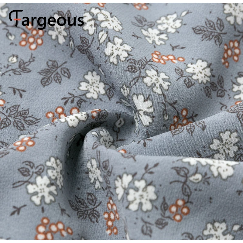 Женская Повседневная юбка миди с цветочным принтом летняя шифоновая высокой