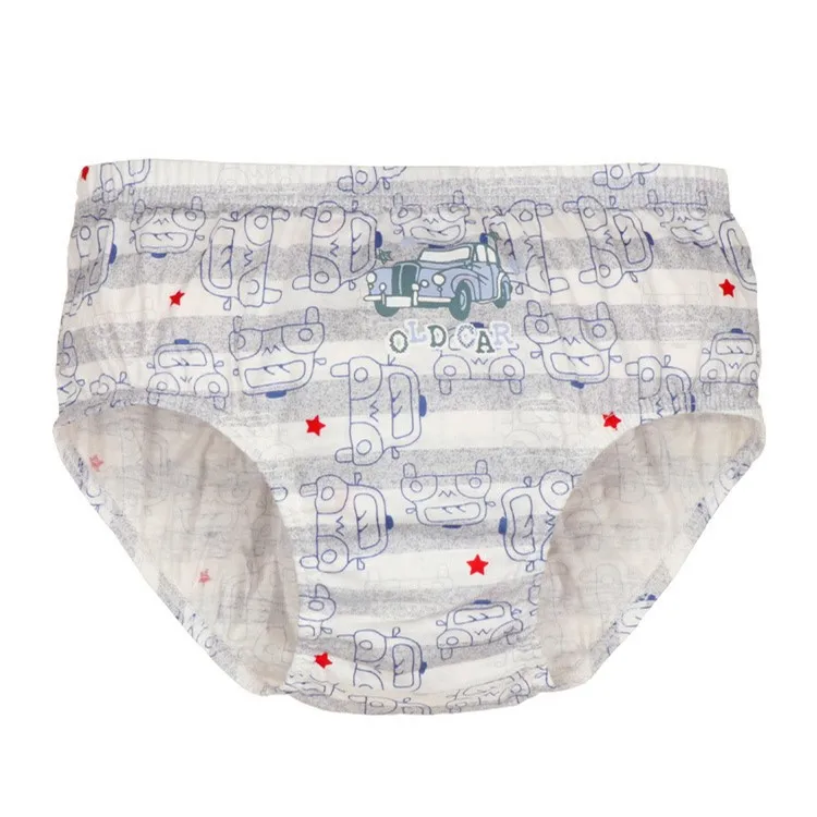 Хлопковые эластичные детские трусики OBU203121 из спандекса для детей 5 шт./корзина