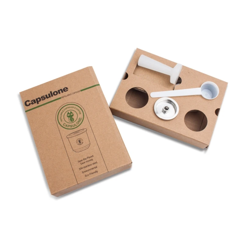 Многоразовая кофейная подставка из нержавеющей стали для кофе illy экологически