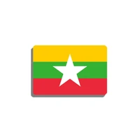 myanmar national flag brooch resin badge patriotism flag lapel pin for backpacks hat coat