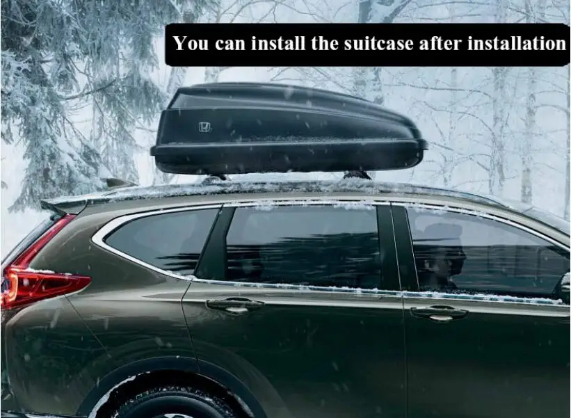 Для Honda CRV CR-V 2017 2018 багажник на крышу рейлинги барные стойки для багажа поперечные