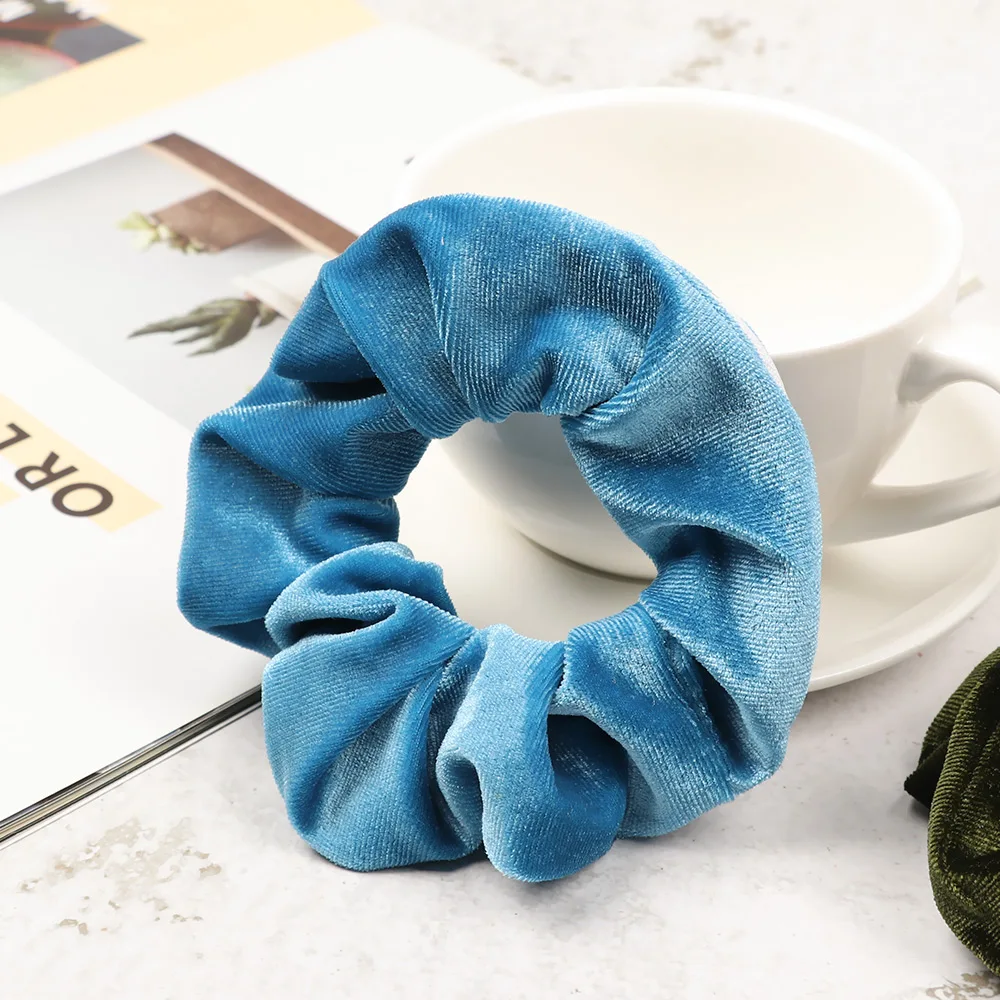 Бархатные резинки с карманами для волос женщин и девочек скрытая резинка