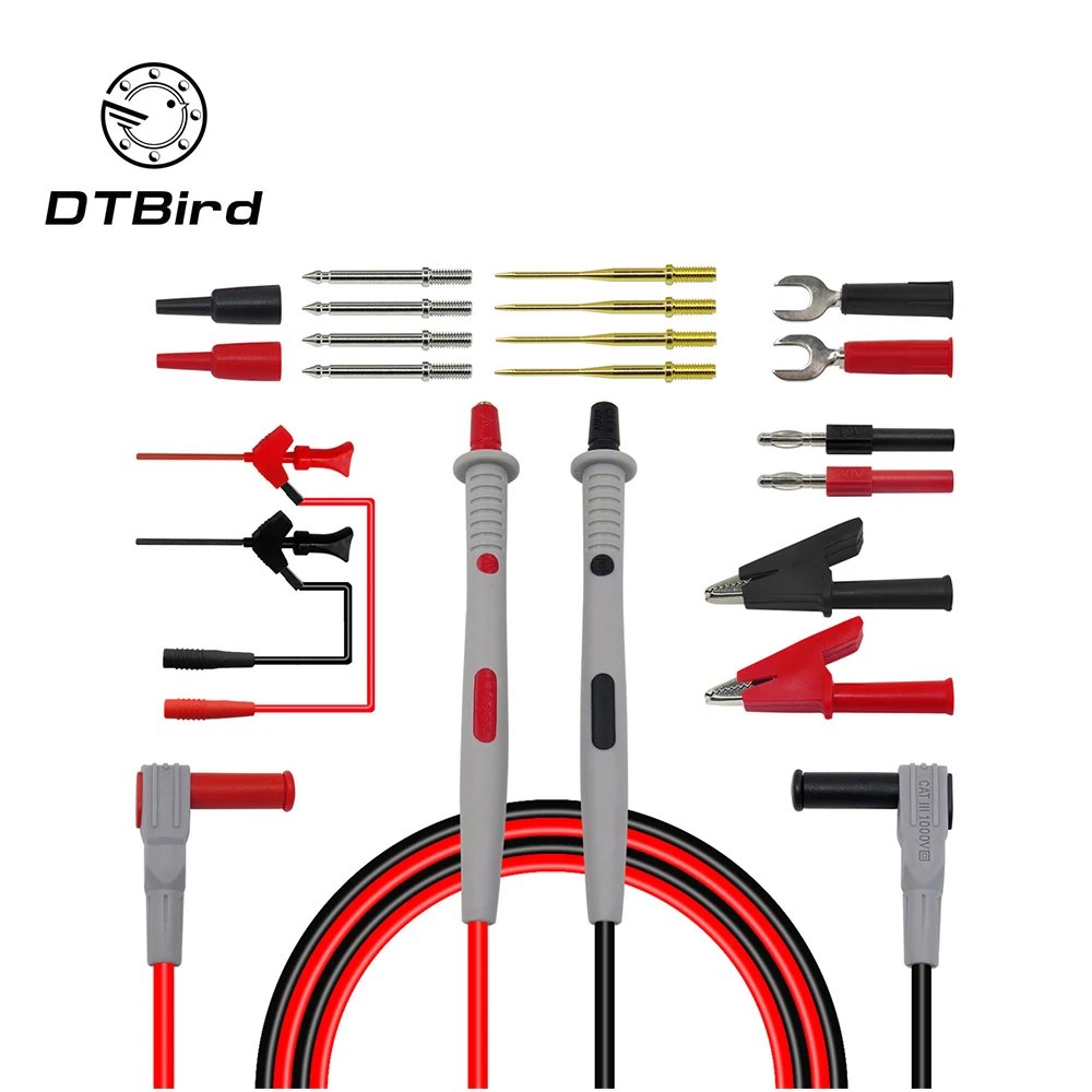 Датчики для мультиметра Сменные иглы комплекты проводов зонды цифрового