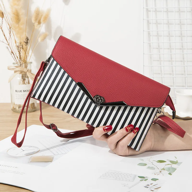 Модный женский кошелек с ручкой на запястье чехол для телефона длинный