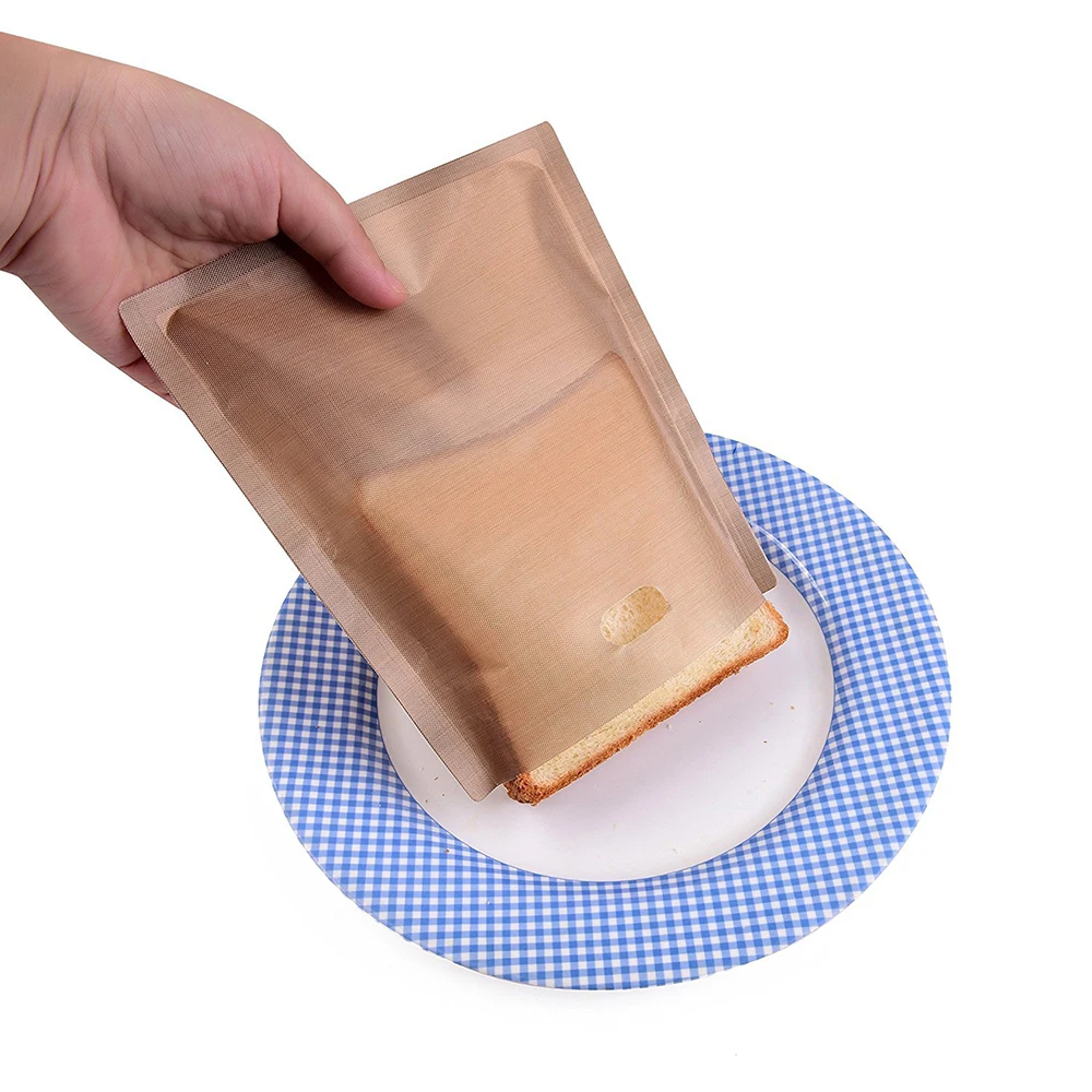 Мешки с тостером для сэндвичей сыром на гриле легкие многоразовые антипригарные