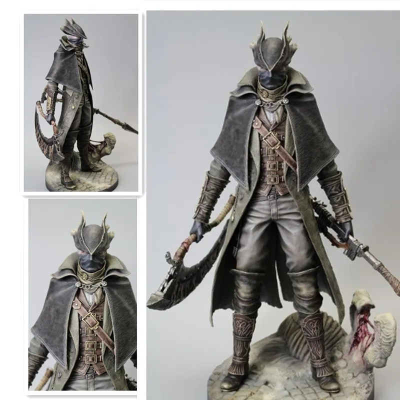 Новая игра Bloodborne старые охотники фигурки серп подвижные весы статуя Коллекция игрушек подарки 30 см