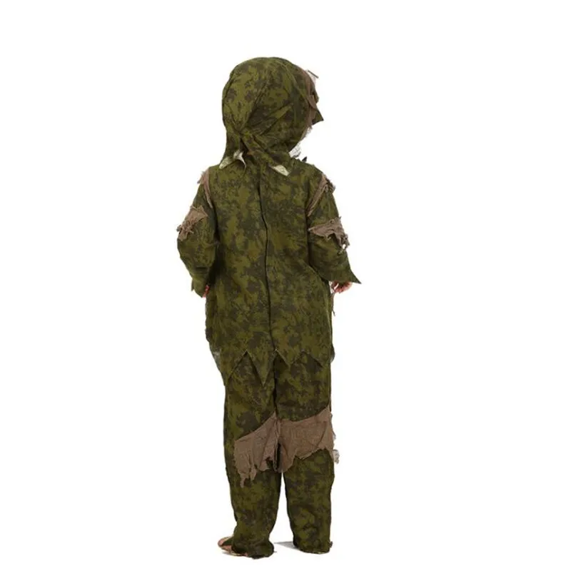 Children Boy Girl Mummy Zombie Cosplay Costume Kids Performance Intestine Ghost Costumes Masquerade Party Dress Decor Halloween| |