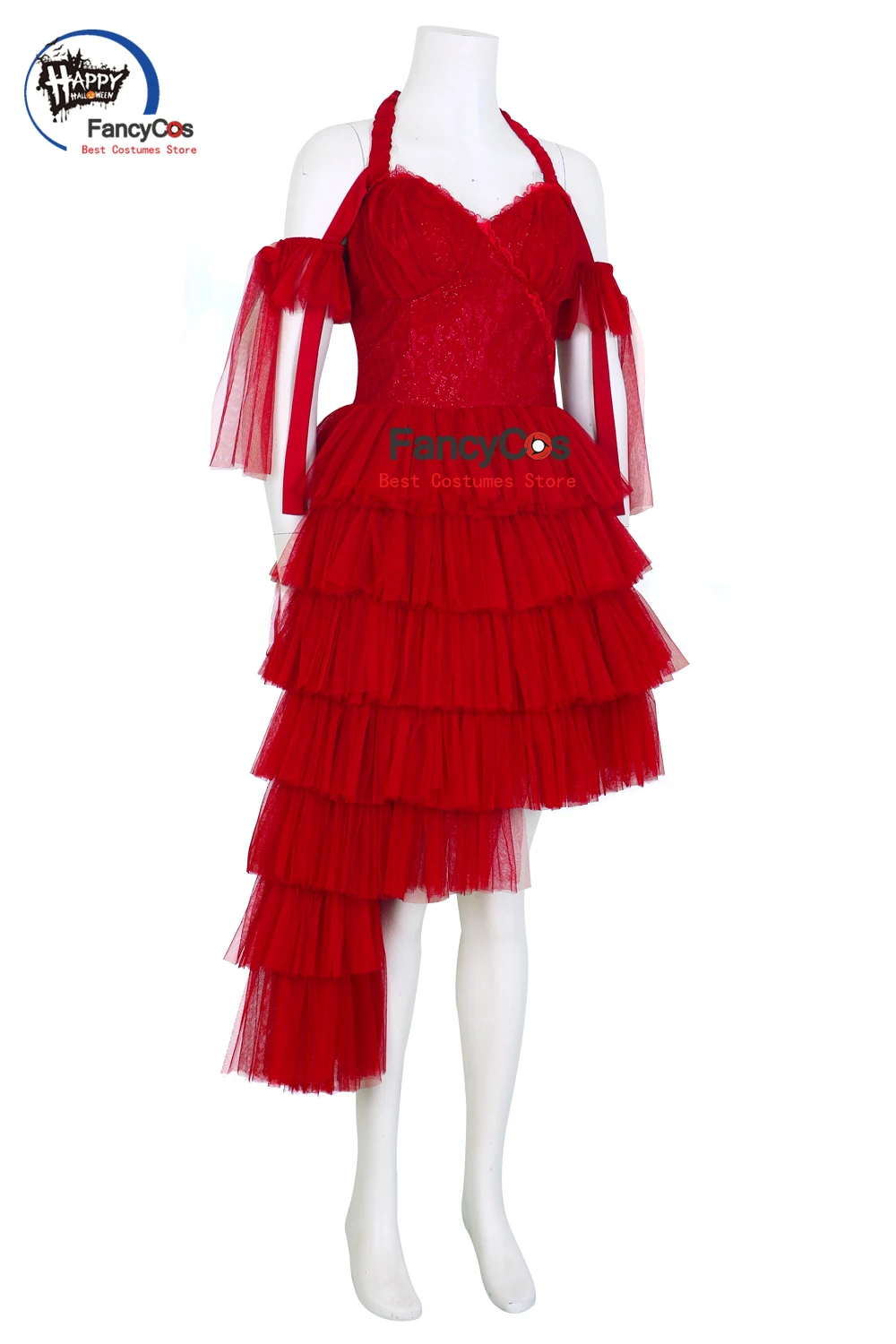 Платье-комбинация для косплея Харли взрослых