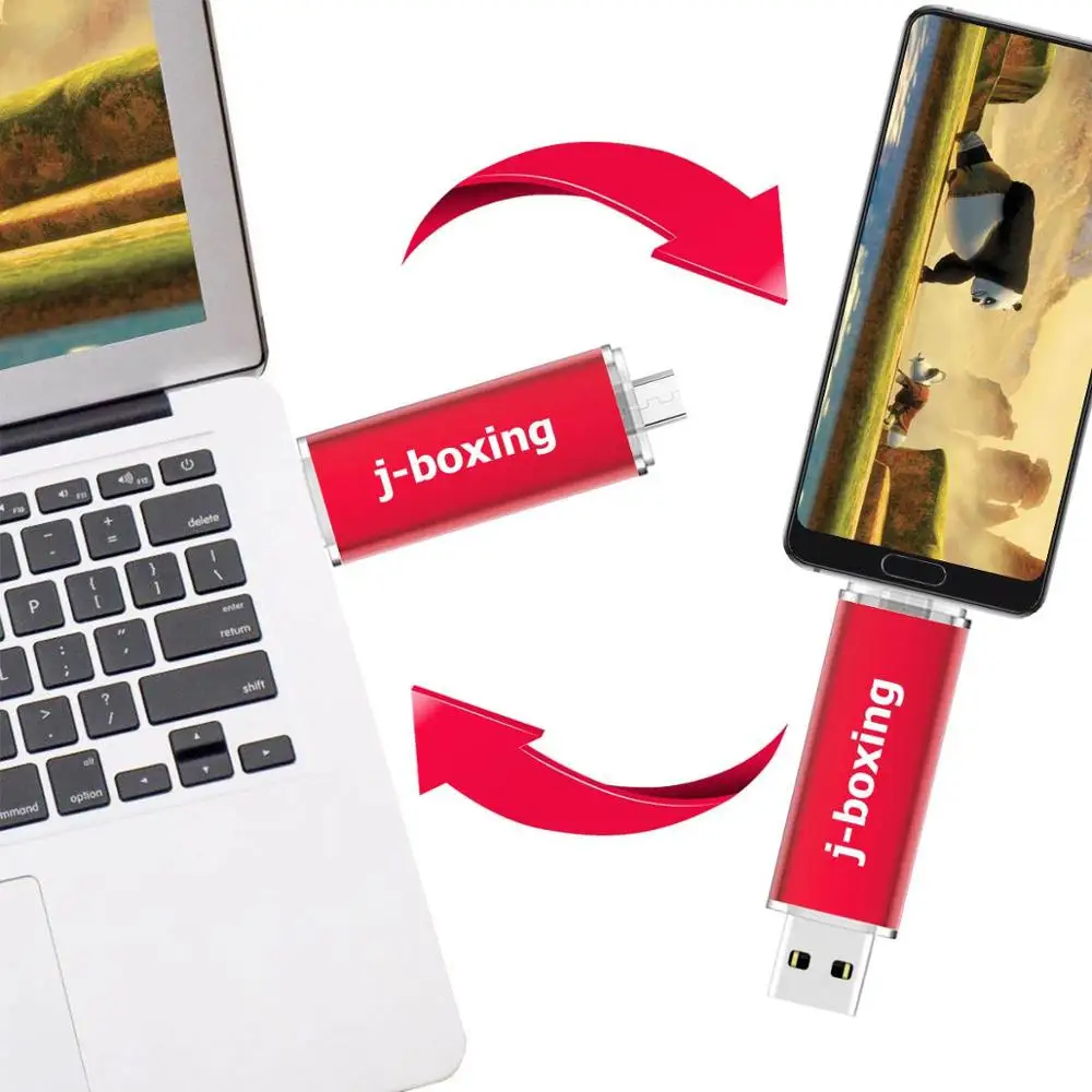 USB флеш накопитель J boxing 10 шт. OTG 64 ГБ 128 16 32 ГБ|USB флэш-накопители| |