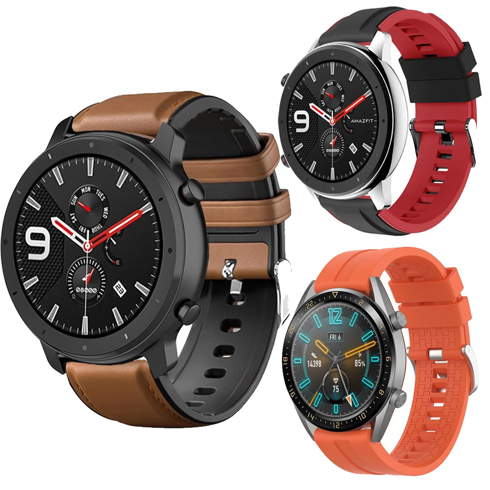 Ремешок для наручных часов Huawei Watch GT 42 мм 46 спортивный браслет смарт huawei watch 2 GT2 22