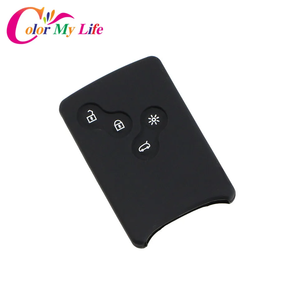 1 шт. силикагель Чехлы для ключей автомобиля чехол держатель Renault Clio Scenic Megane Duster