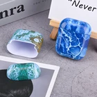 Чехол для Apple Airpods 1 2, Жесткий Чехол из поликарбоната, чехол для зарядки для AirPods 1 2, защитный чехол с мраморным рисунком, чехол для наушников s