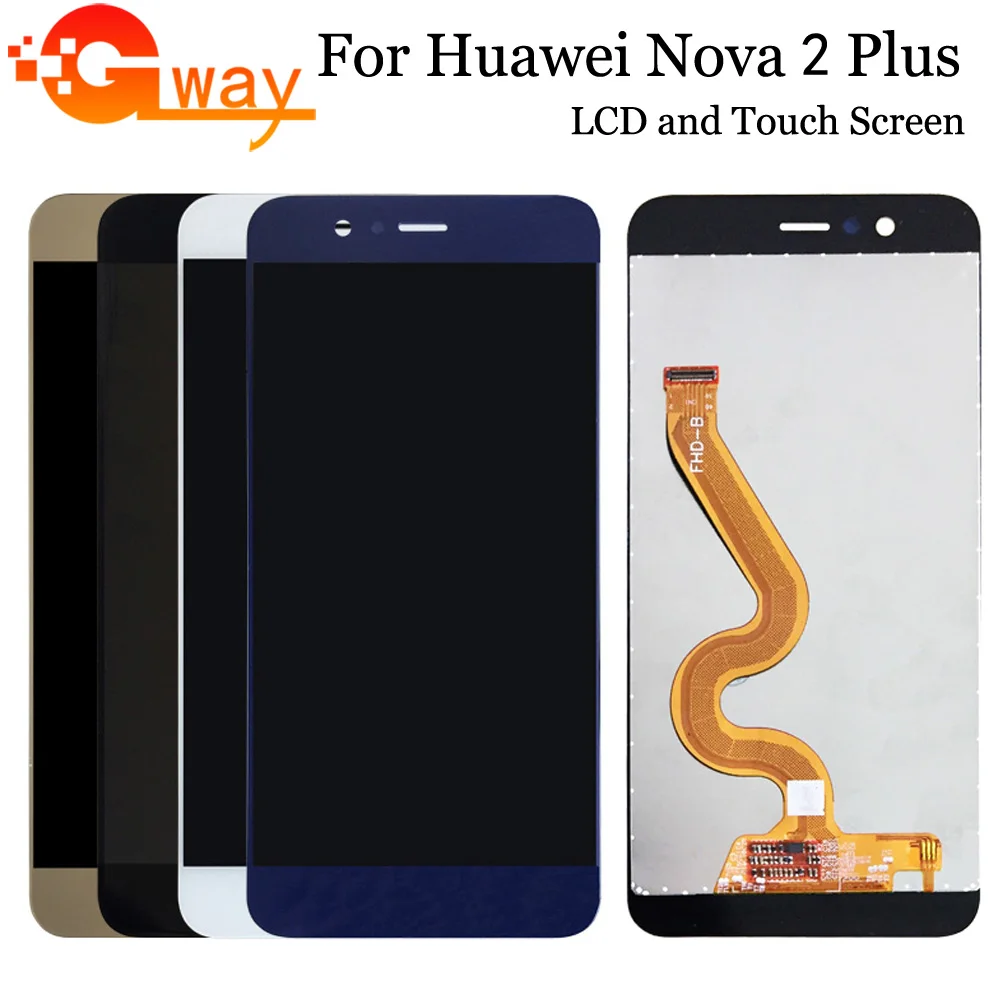 ЖК-дисплей с дигитайзером на HUAWEI Nova 2 Plus 5 дюйма рамкой для ЖК-экран сенсорной